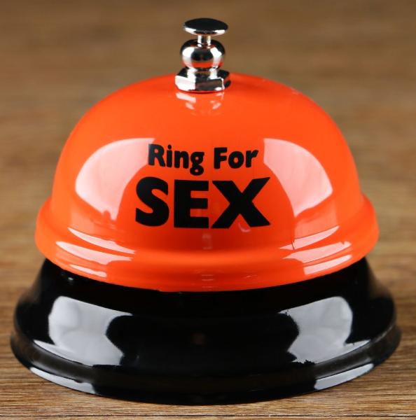 Настольный звонок RING FOR SEX от Сима-Ленд