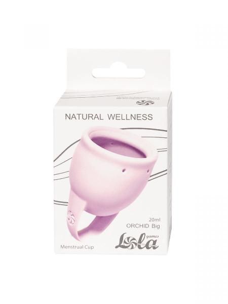 Сиреневая менструальная чаша Orchid - 20 мл. от Lola toys