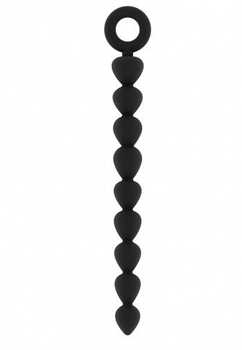 Чёрная анальная цепочка Anal Chain No.28 - 24,5 см. от Shots Media BV