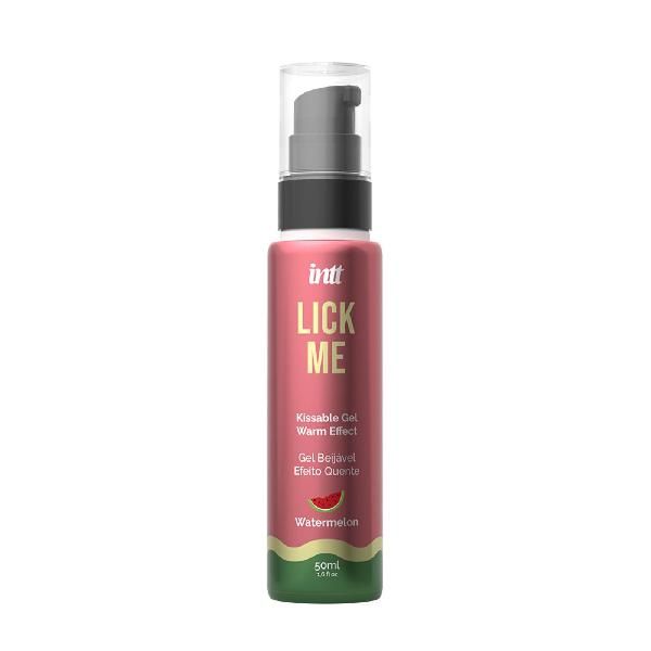 Гель Lick Me с согревающим эффектом и ароматом арбуза - 50 мл. от INTT