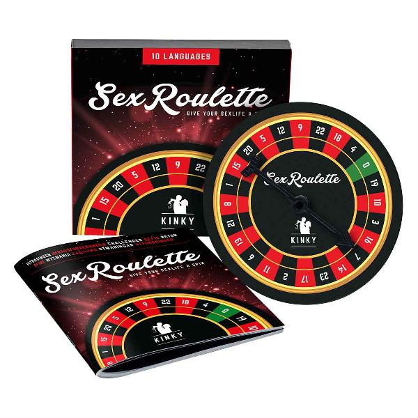 Настольная игра-рулетка Sex Roulette Kinky от Tease&Please