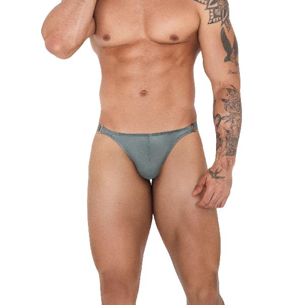 Зеленые мужские трусы-тонги Glacier Thong от Clever Masculine Underwear