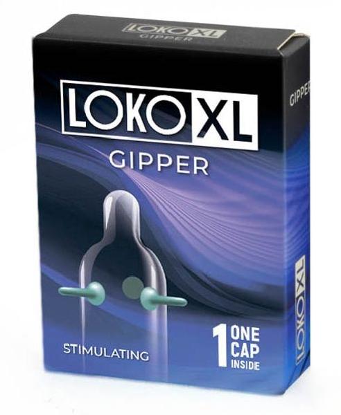 Стимулирующая насадка на пенис LOKO XL GIPPER от Sitabella