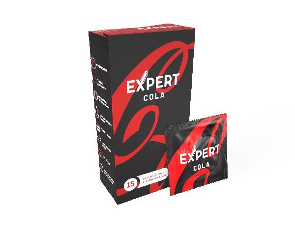 Презервативы с ароматом колы Expert Cola - 15 шт. от Expert