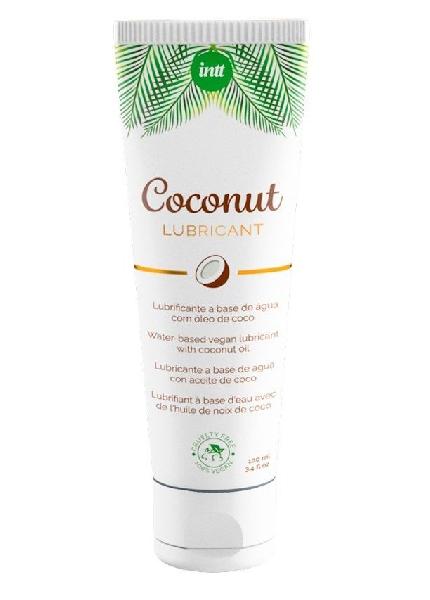 Веганская смазка на водной основе Coconut Lubricant - 100 мл. от INTT