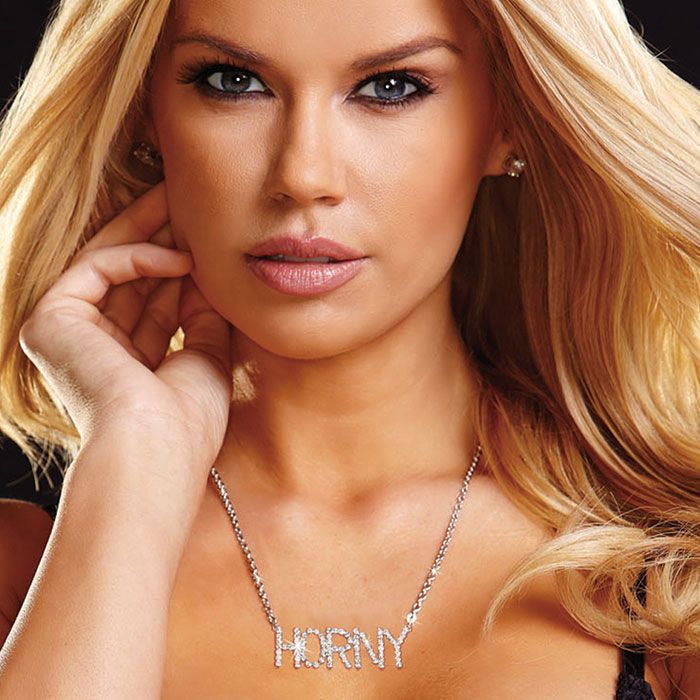 Цепочка с подвеской   HORNY  от Ann Devine