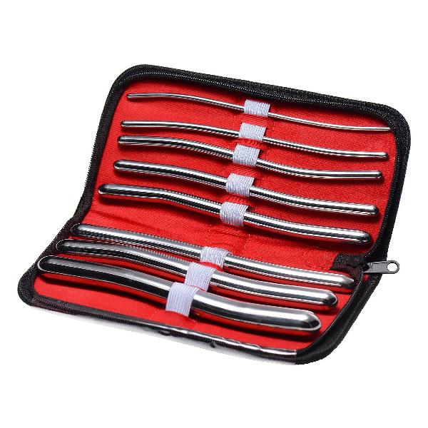 Набор из 8 уретральных расширителей Hegar 8 Urethral Sounds от XR Brands