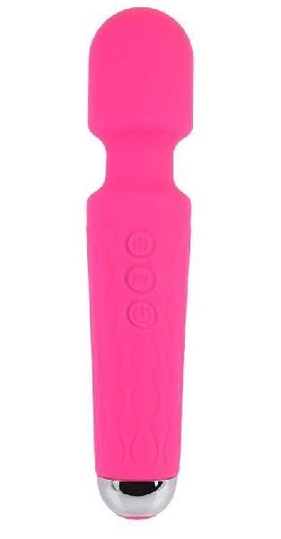Розовый жезловый вибратор Wacko Touch Massager - 20,3 см. от Chisa