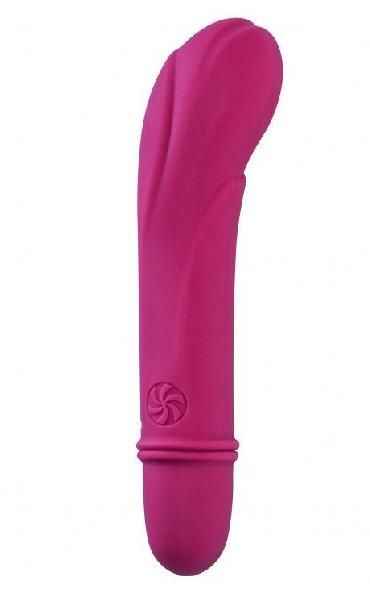 Розовый мини-вибратор Universe Secret Flower - 12,6 см. от Lola toys