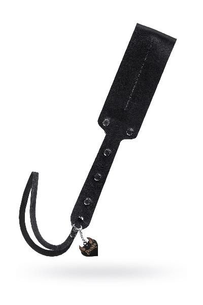 Черный кожаный пэддл - 32 см. от Pecado