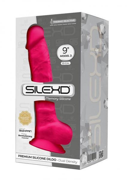 Розовый фаллоимитатор SILEXD Model 3 - 23 см. от Adrien Lastic