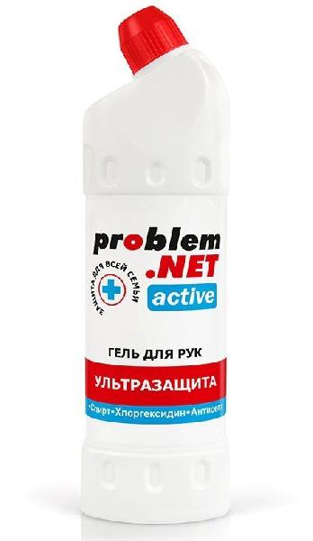Обеззараживающий гель для рук Problem.net Active - 1000 мл. от Биоритм