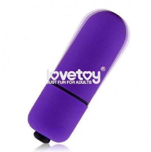 Фиолетовая вибропуля X-Basic Bullet Mini 10 speeds - 5,9 см. от Lovetoy
