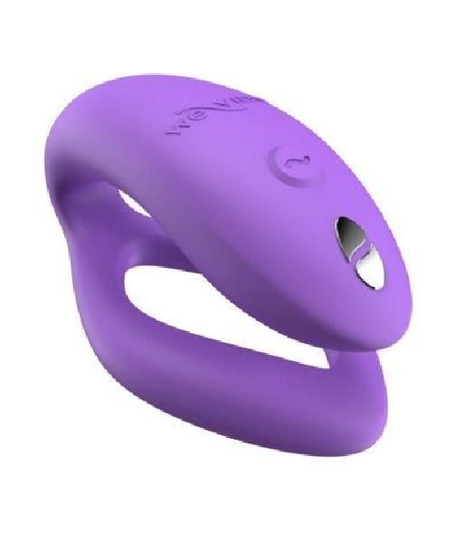 Фиолетовый вибратор для пар We-Vibe Sync O от We-vibe