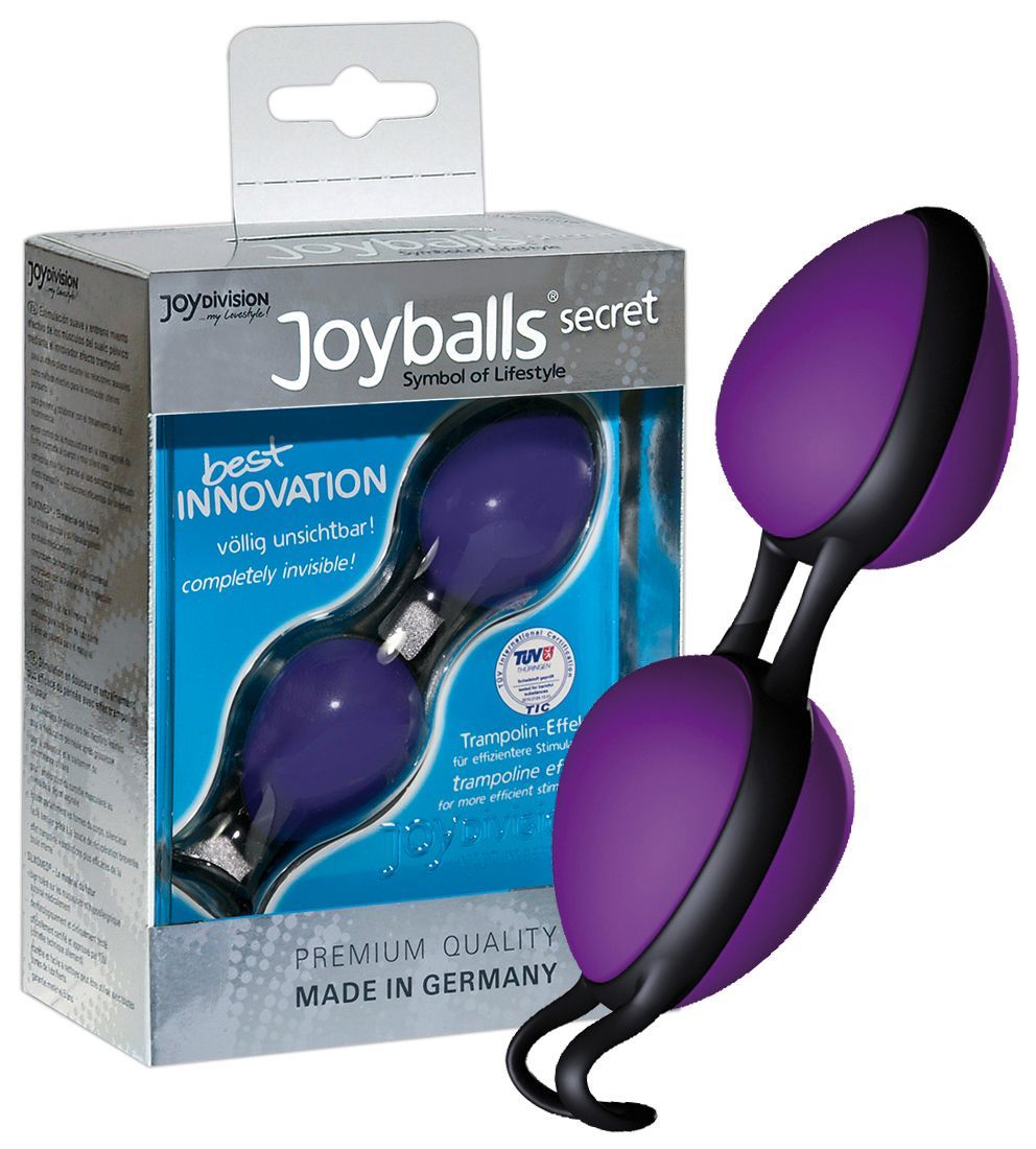 Фиолетовые вагинальные шарики Joyballs secret  от Joy Division