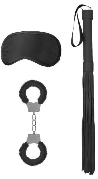 Черный набор для бондажа Introductory Bondage Kit №1 от Shots Media BV