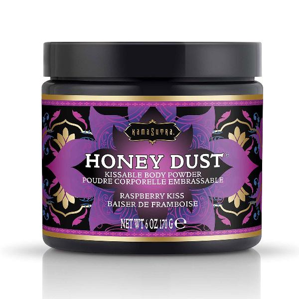 Пудра для тела Honey Dust Body Powder с ароматом малины - 170 гр. от Kama Sutra