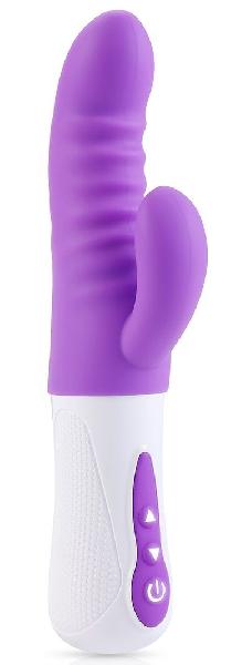 Фиолетовый вибростимулятор Purple Punch - 24 см. от Aisnn
