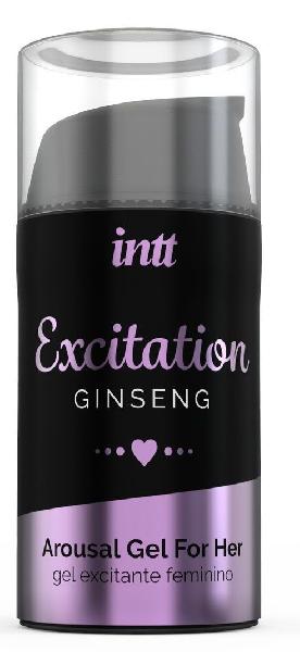 Женский возбуждающий интимный гель Excitation Ginseng - 15 мл. от INTT