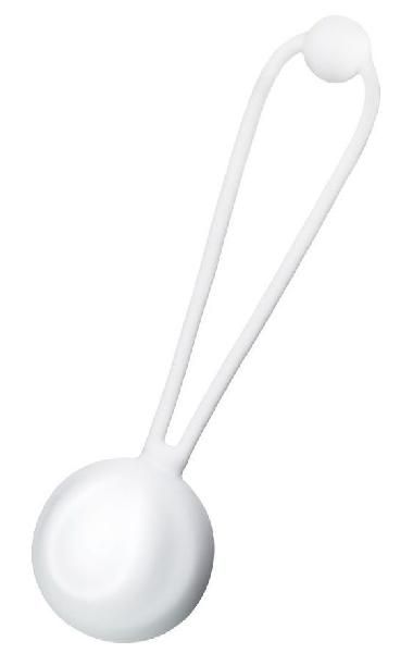 Белый вагинальный шарик LILY от ToyFa