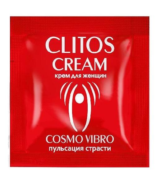 Пробник возбуждающего крема для женщин Clitos Cream - 1,5 гр. от Биоритм