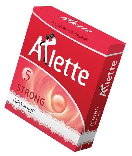 Ультрапрочные презервативы Arlette Strong - 3 шт. от Arlette