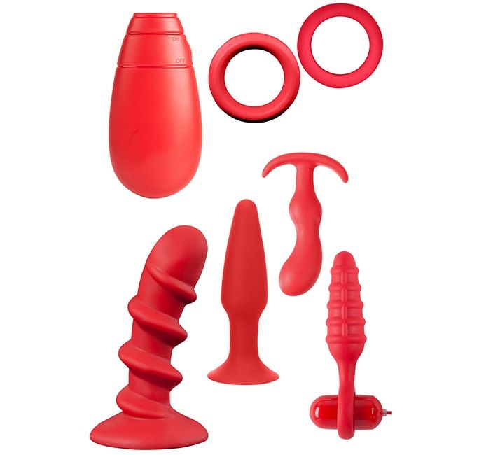 Подарочный набор для мужчин MENZSTUFF VIBRATING PLEASURE SET от Dream Toys