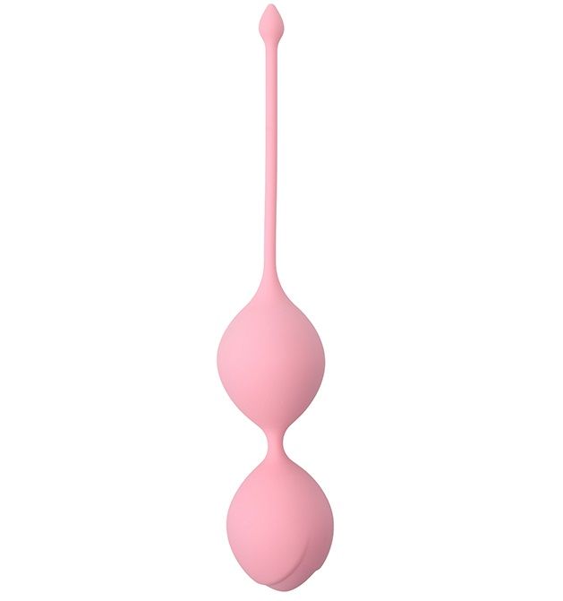 Розовые вагинальные шарики SEE YOU IN BLOOM DUO BALLS 29MM от Dream Toys