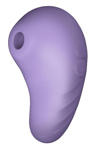Фиолетовый вакуумный стимулятор клитора Peek-A-Boo от Sugar Boo