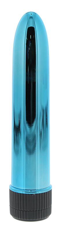 Голубой гладкий вибромассажёр KRYPTON STIX 5 MASSAGER M/S BLUE - 12,7 см. от NMC