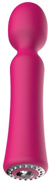 Розовый универсальный массажер Wand Pearl - 20 см. от Shots Media BV