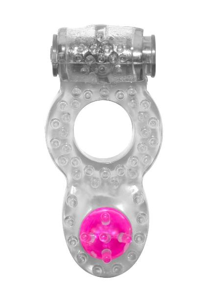 Прозрачное эрекционное кольцо Rings Ringer от Lola toys