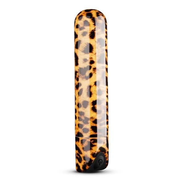 Леопардовая вибропуля Nayo Bullet Vibrator - 9 см. от EDC