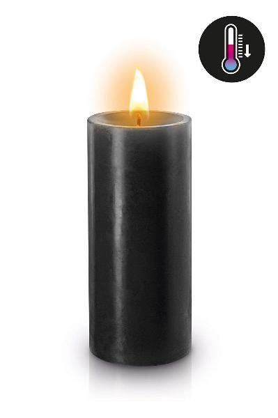 Черная низкотемпературная свеча для ваксплея от Fetish Tentation