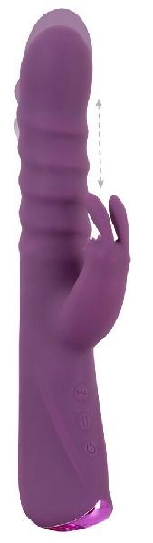 Фиолетовый вибратор-кролик 2 Function Rabbit Vibrator - 23,7 см. от Orion