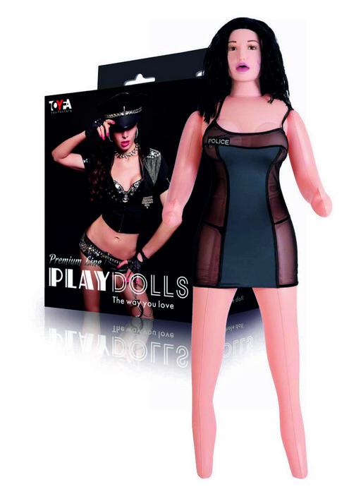 Надувная кукла-полисвумен с реалистичной головой от ToyFa