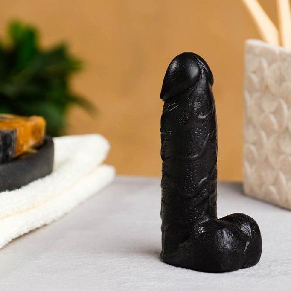 Черное фигурное мыло  Фаворит  от Сима-Ленд