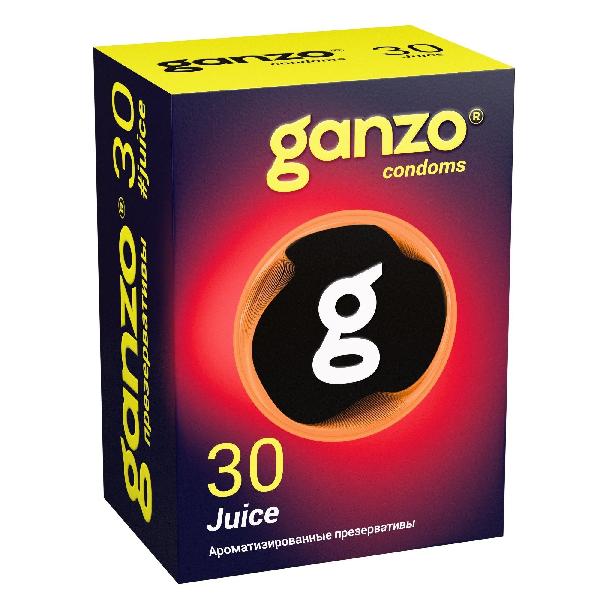 Ароматизированные презервативы Ganzo Juice - 30 шт. от Ganzo