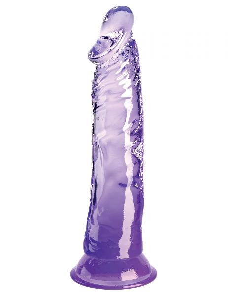 Фиолетовый фаллоимитатор на присоске 8’’ Cock - 21,8 см. от Pipedream