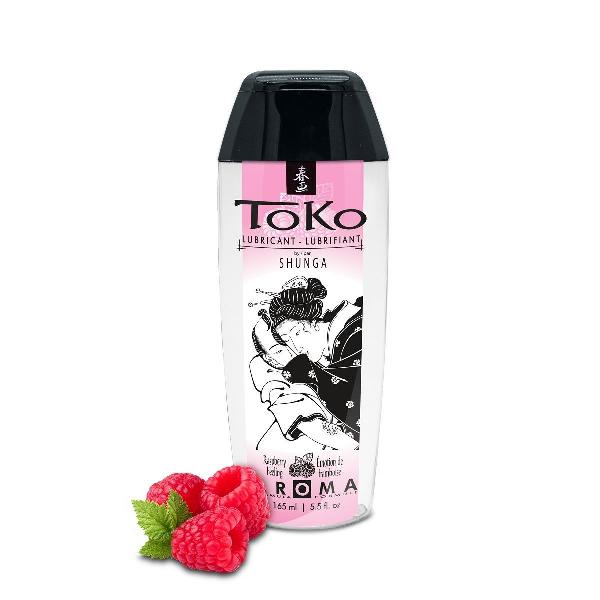 Интимная смазка TOKO Aroma Raspberry Feeling с ароматом малины - 165 мл. от Shunga