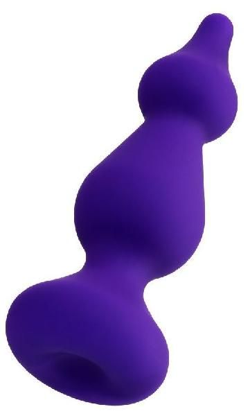 Фиолетовая анальная втулка Sholt - 10 см. от ToyFa