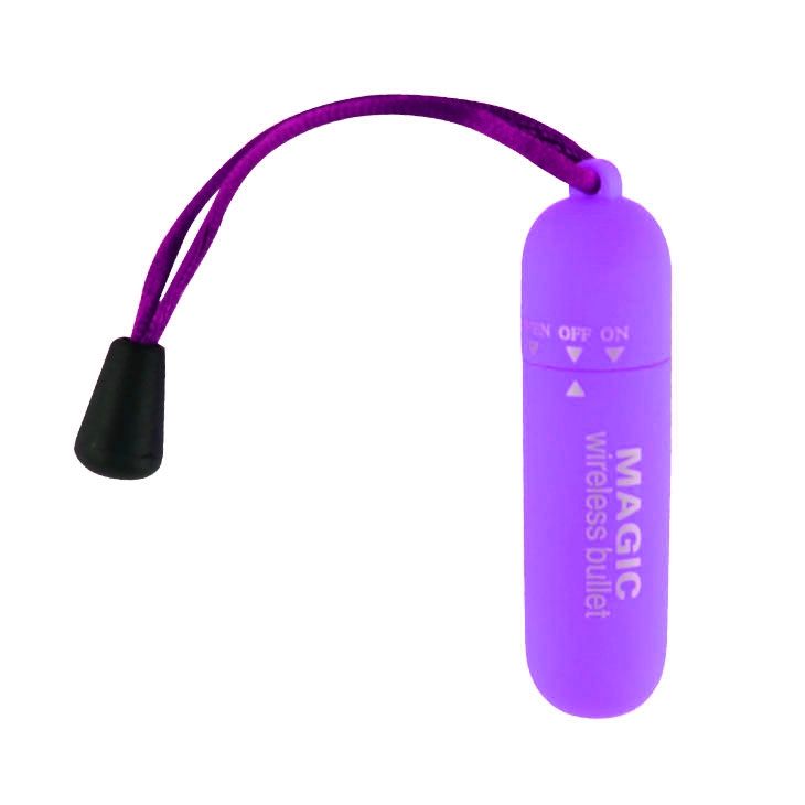 Фиолетовая вибропулька со шнурком от Baile