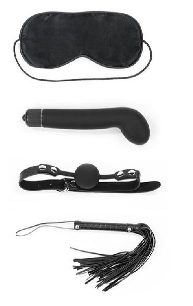 БДСМ-набор Deluxe Bondage Kit: маска, вибратор, кляп, плётка от Lovetoy