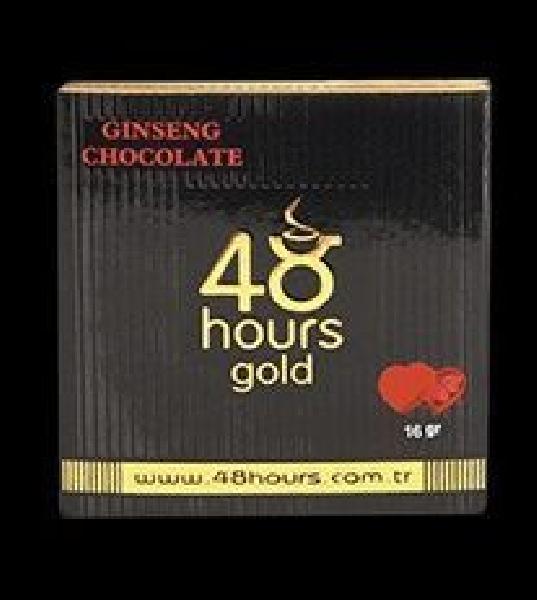Возбуждающий шоколад 48 hours gold - 16 гр. от 48 Hours
