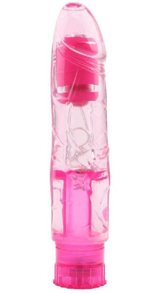 Розовый вибратор Seduction - 16,2 см. от Chisa