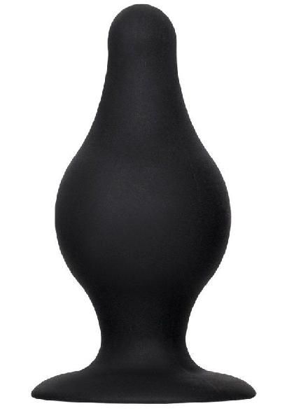 Черная анальная втулка Spade XS - 6,5 см. от Erotist