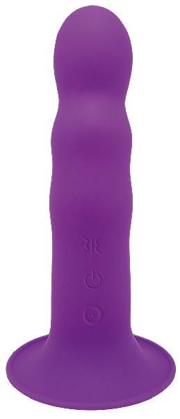 Фиолетовый вибратор Hitsens 3 - 18,2 см. от Adrien Lastic
