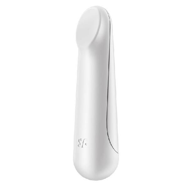 Белый мини-вибратор Ultra Power Bullet 3 от Satisfyer