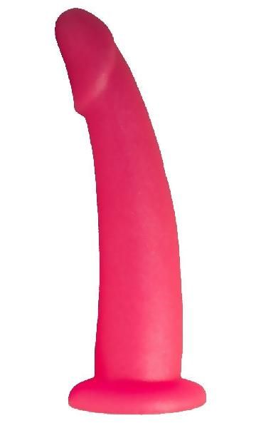 Розовый плаг-массажёр для стимуляции простаты - 16 см. от LOVETOY (А-Полимер)