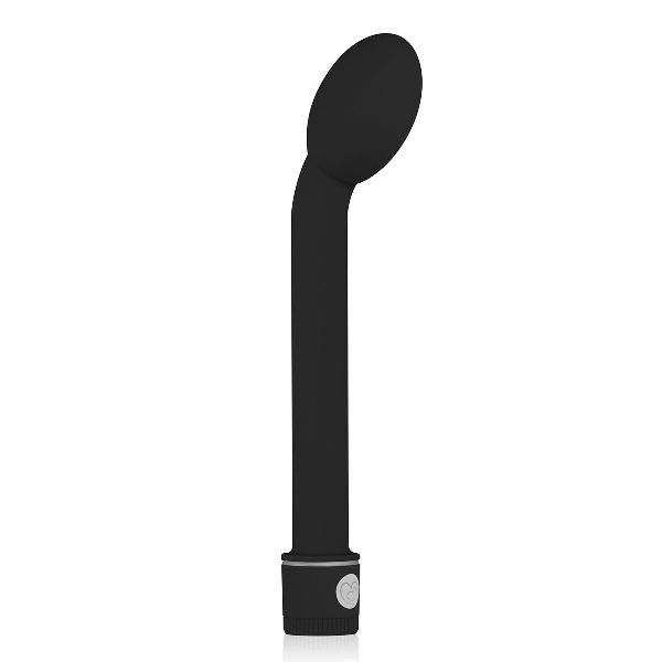 Черный вибратор для точки G Easytoys G-Spot Vibrator - 21 см. от EDC Wholesale